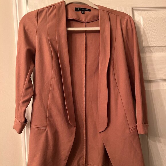 Dynamite Jackets & Blazers - Dynamite blazer, mauve pink, size x small